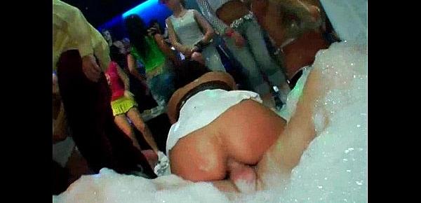  Ultra sex party in close nightclub